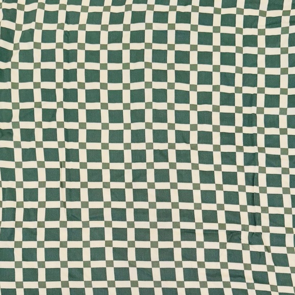 BOGEY BOYS by Macklemore, Tile Button Up Collar Shirt, Green/White, Size SM, NWT - Picture 4 of 11